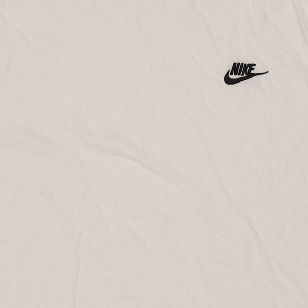 나이키(NIKE) 스포츠웨어 클럽 티셔츠 M - 화이트:블랙 / AR4999-101 110