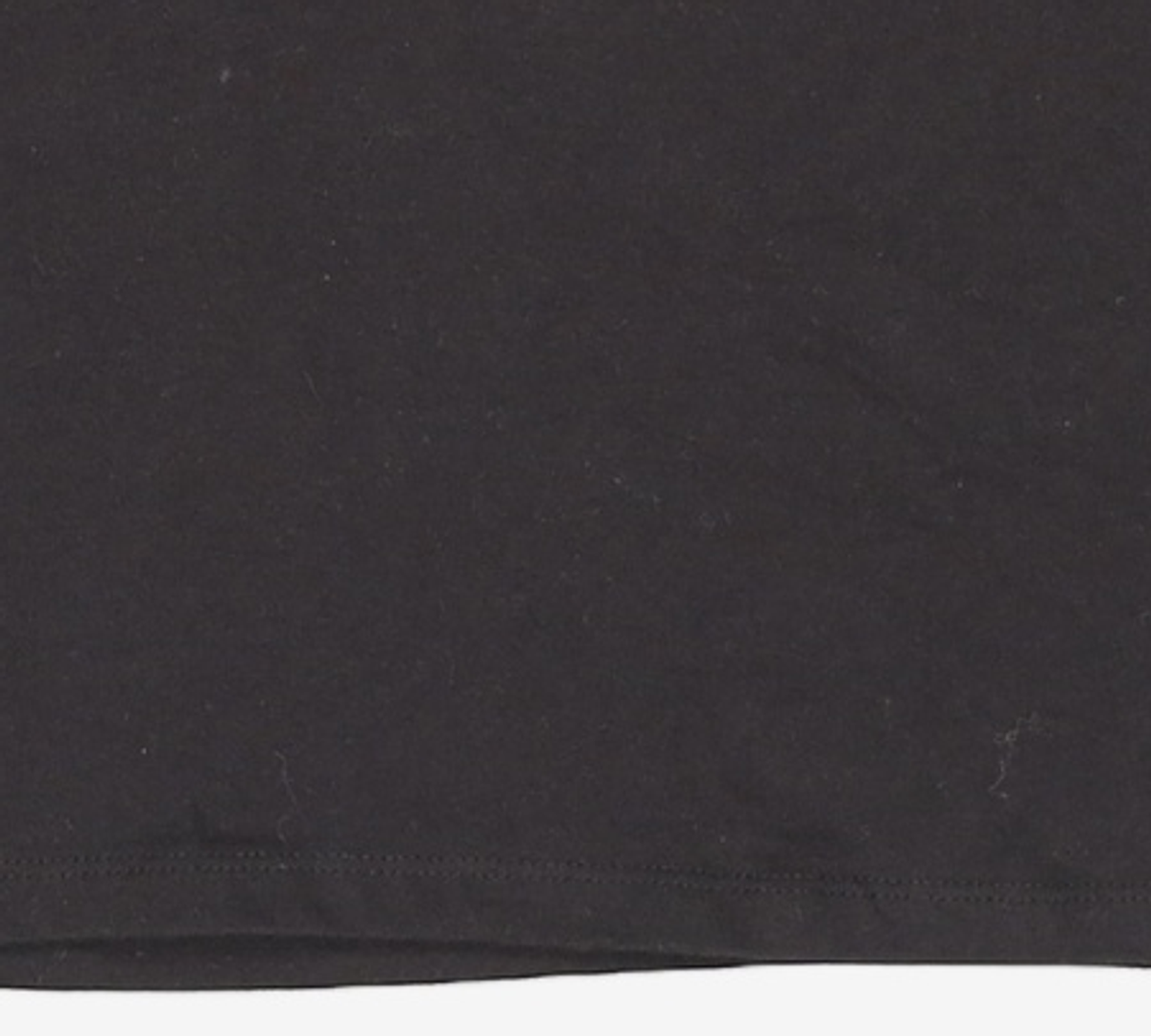 비뮤즈맨션(BEMUSE MANSION) Curved short sleeve tee - Black FREE