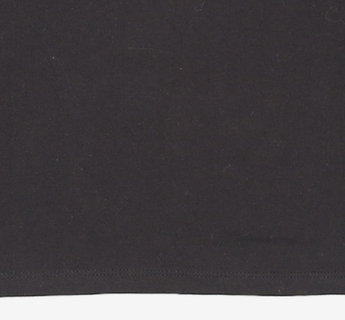 비뮤즈맨션(BEMUSE MANSION) Curved short sleeve tee - Black FREE