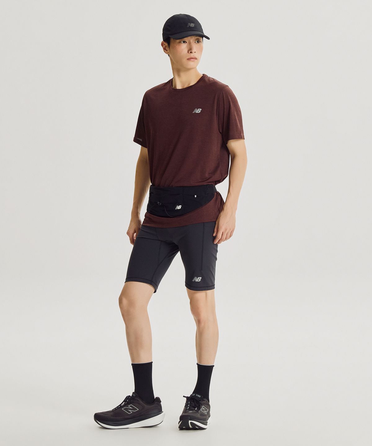 뉴발란스(NEW BALANCE) NBGCGF1192 / PF 와이드 러닝벨트 (BLACK)