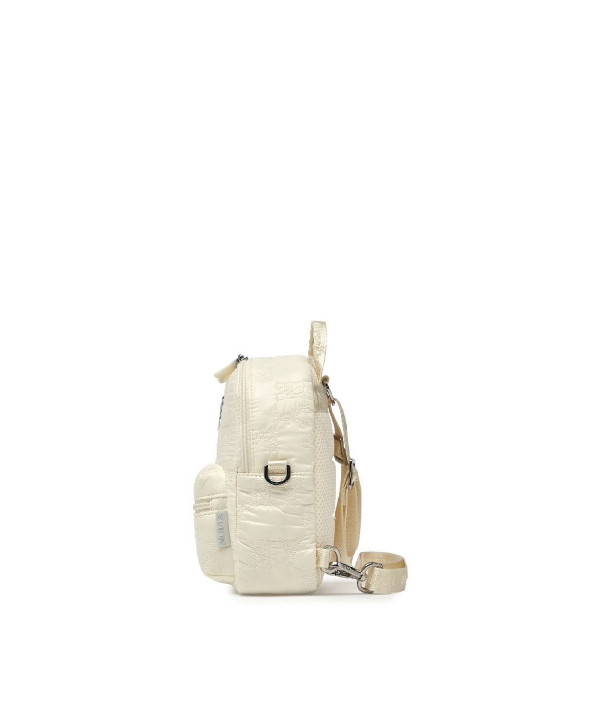 엠엘비 키즈(MLB KIDS) 모노그램 퀼팅 미니 백팩 NY (Cream)