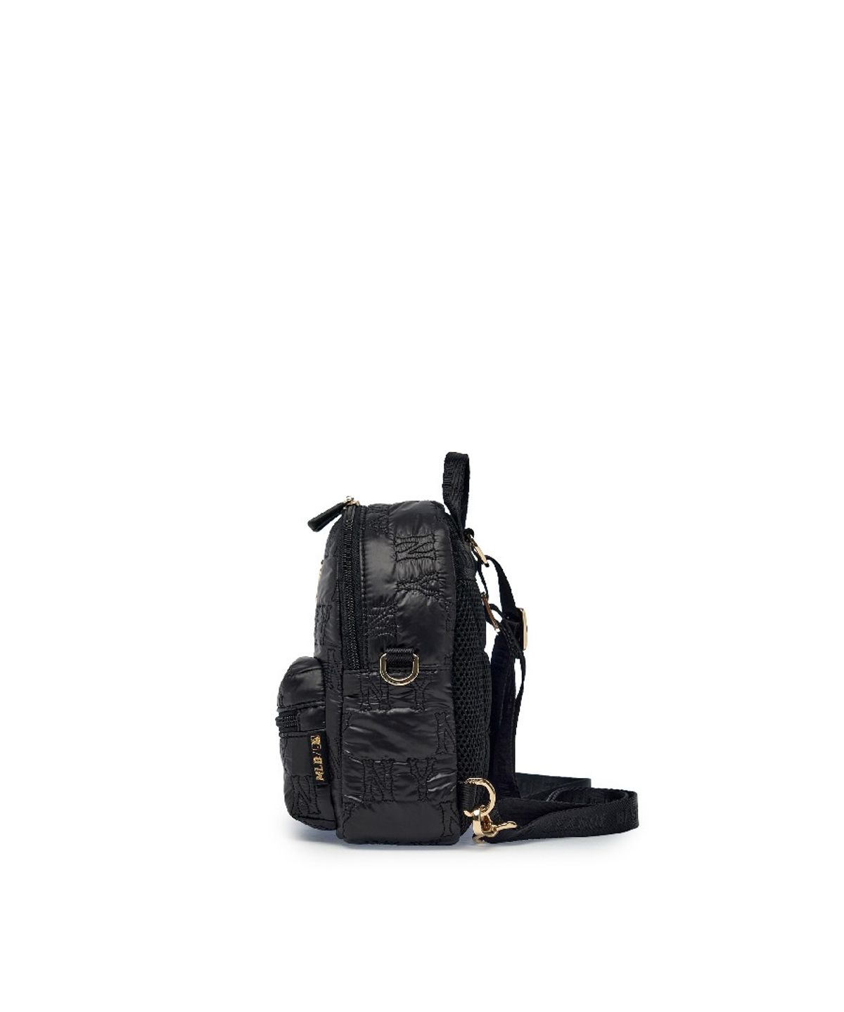 엠엘비 키즈(MLB KIDS) 모노그램 퀼팅 미니 백팩 NY (Black)