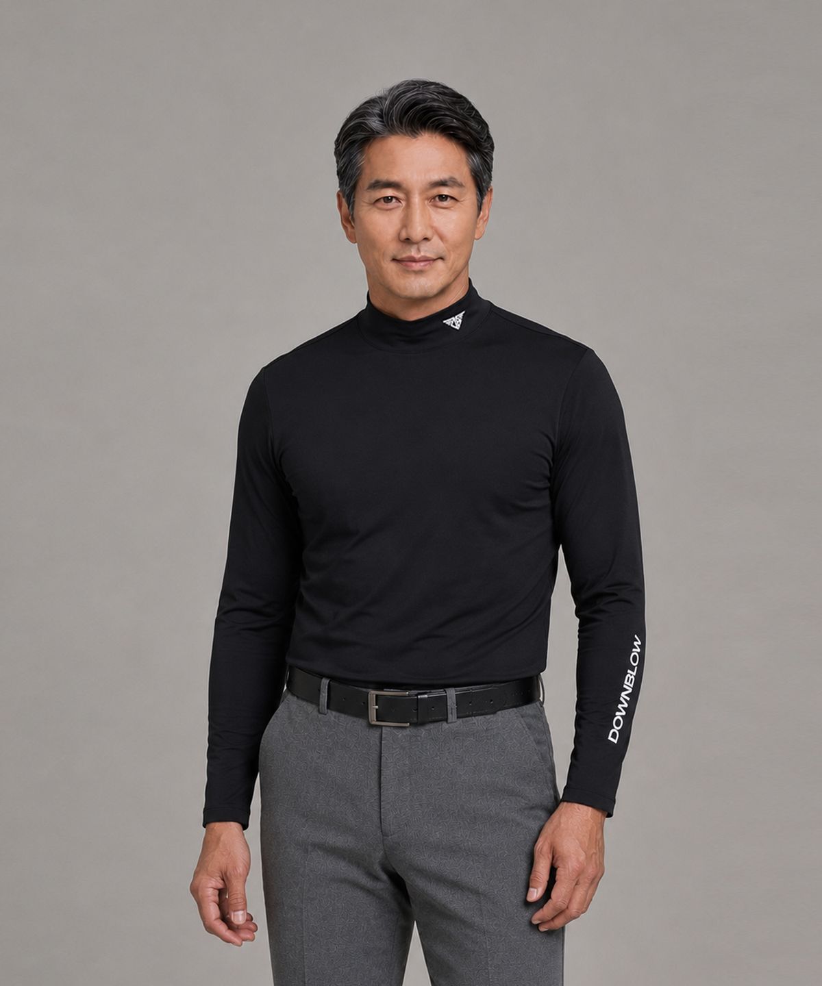 다운블로우(DOWNBLOW) 파크골프 남성 쿨링 이너웨어 UV 자외선차단 냉감 기능성 긴팔 티셔츠 PGDB 3000M
