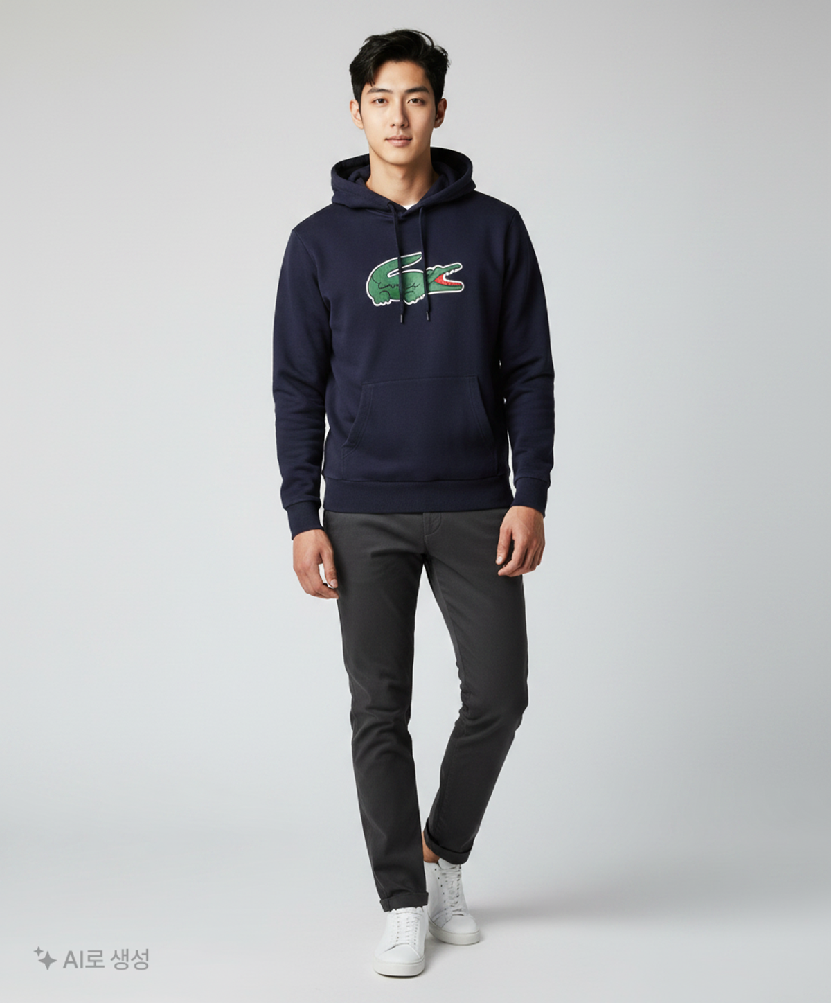 라코스테(LACOSTE) 후드 티셔츠 3