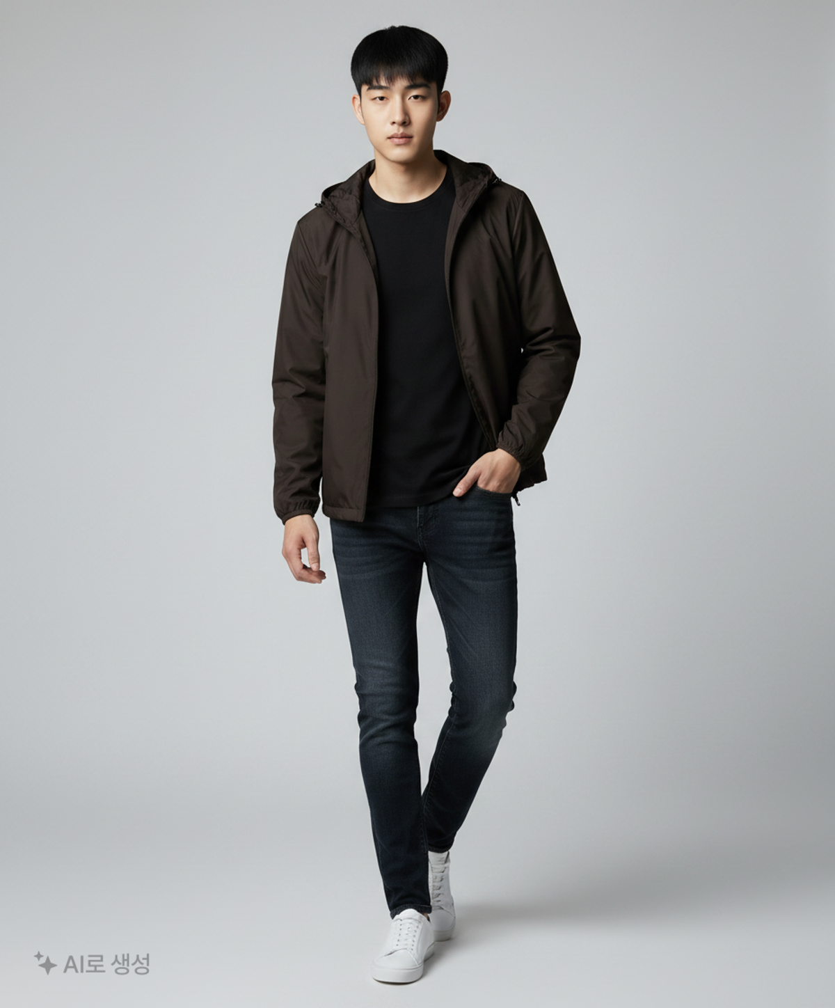 스파오(SPAO) 나일론/코치 재킷 S
