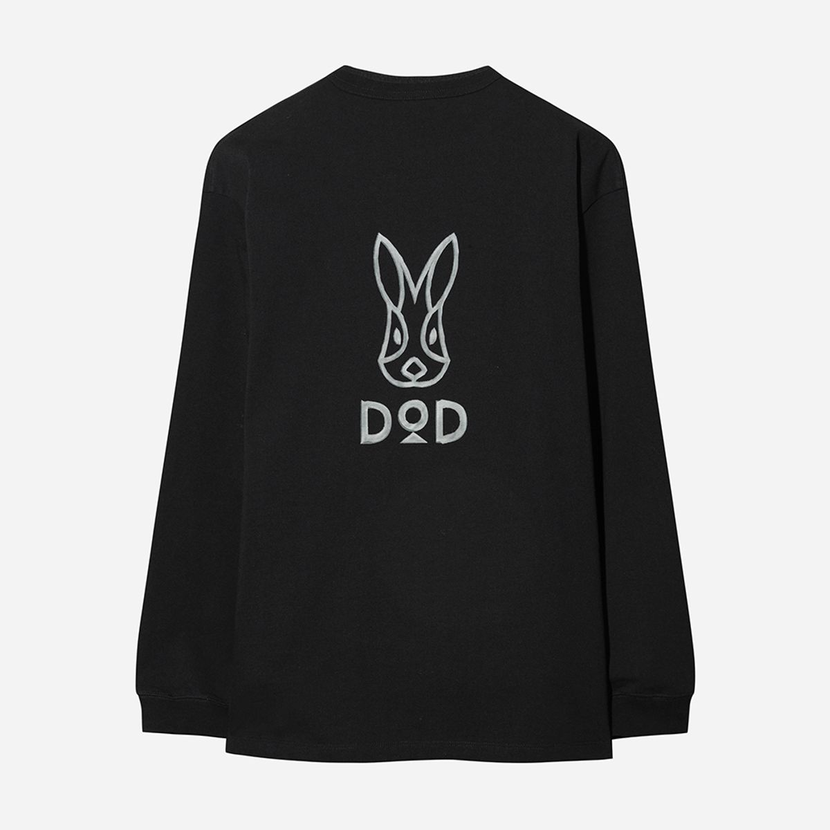 디오디(DOD) 래빗 긴팔티셔츠(BLACK)