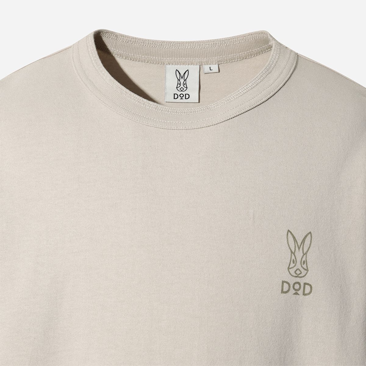 디오디(DOD) 래빗 긴팔티셔츠(BEIGE)