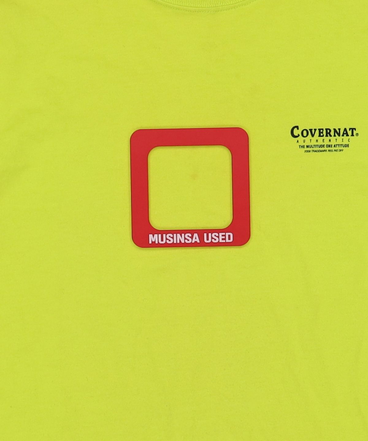 커버낫(COVERNAT) 반소매 티셔츠 M
