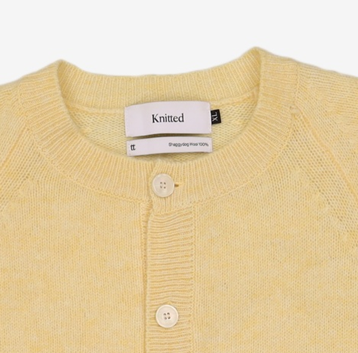 니티드(KNITTED) 카디건 XL