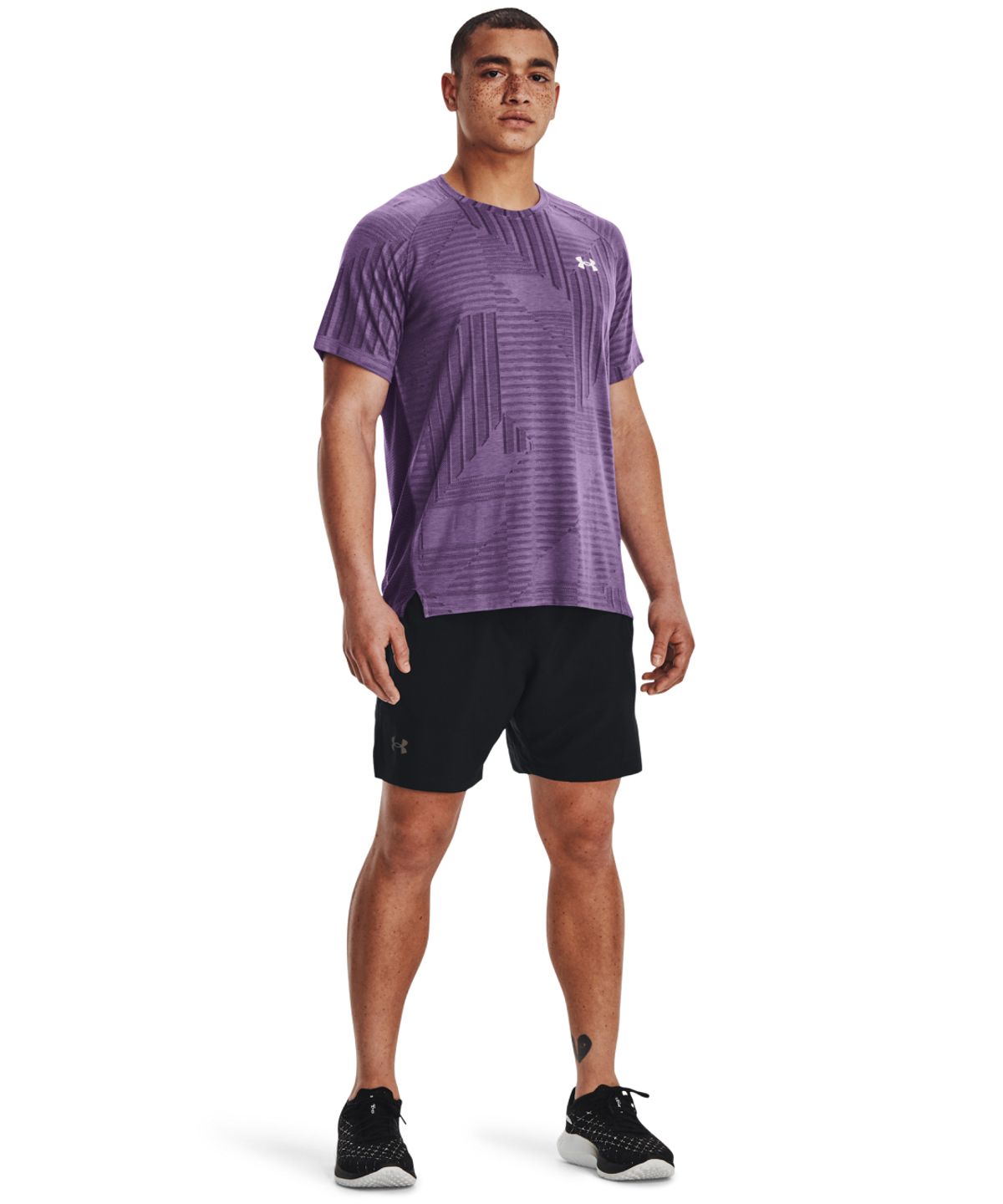 언더아머(UNDERARMOUR) 론치 엘리트 투인원 7인치 쇼츠 1376831-001