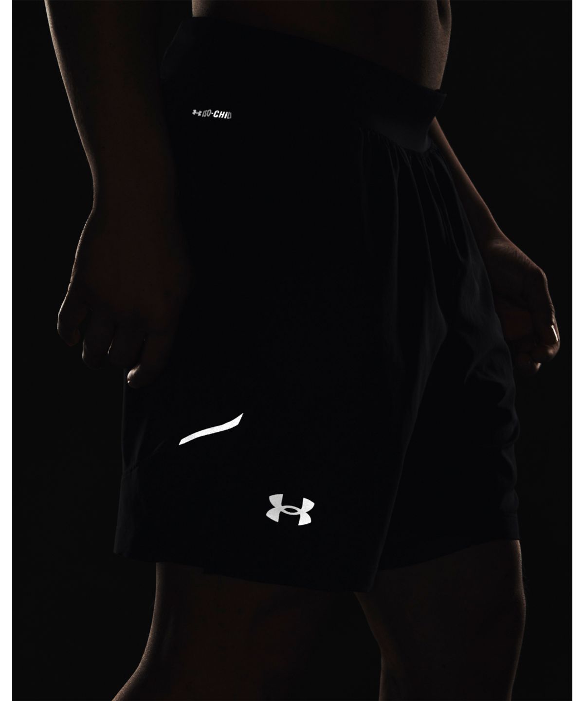 언더아머(UNDERARMOUR) 론치 엘리트 투인원 7인치 쇼츠 1376831-001