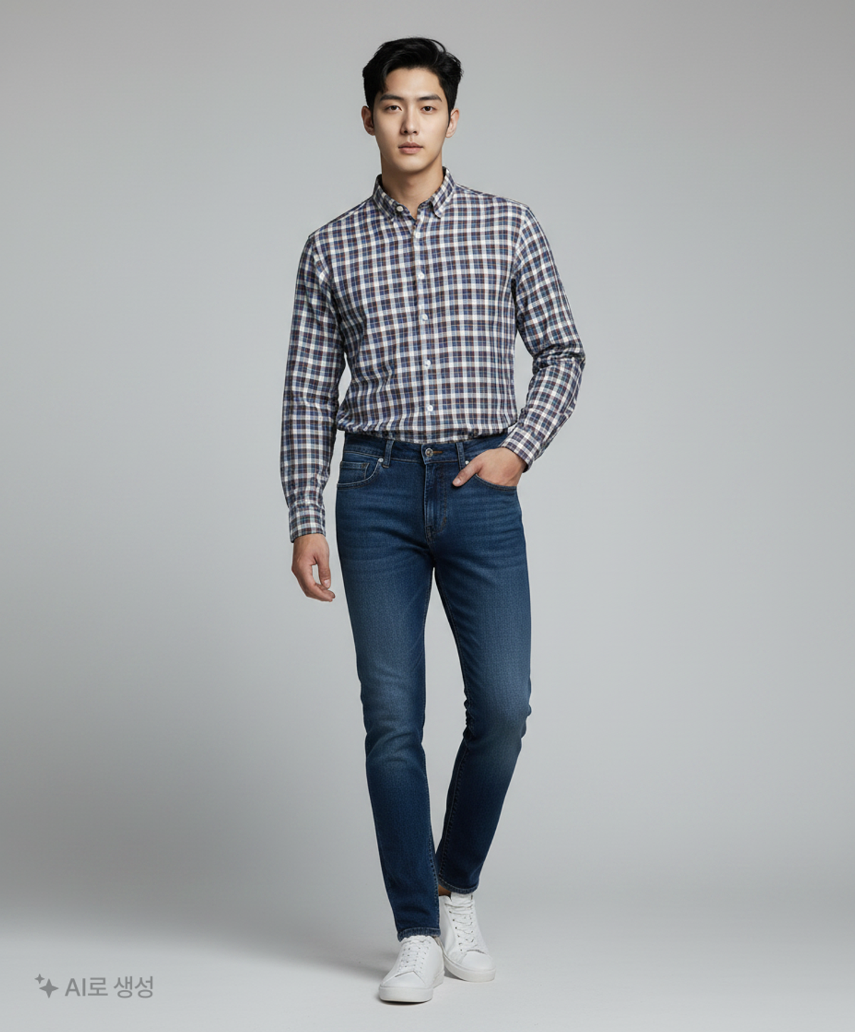 유니클로(UNIQLO) 캐주얼 셔츠 L