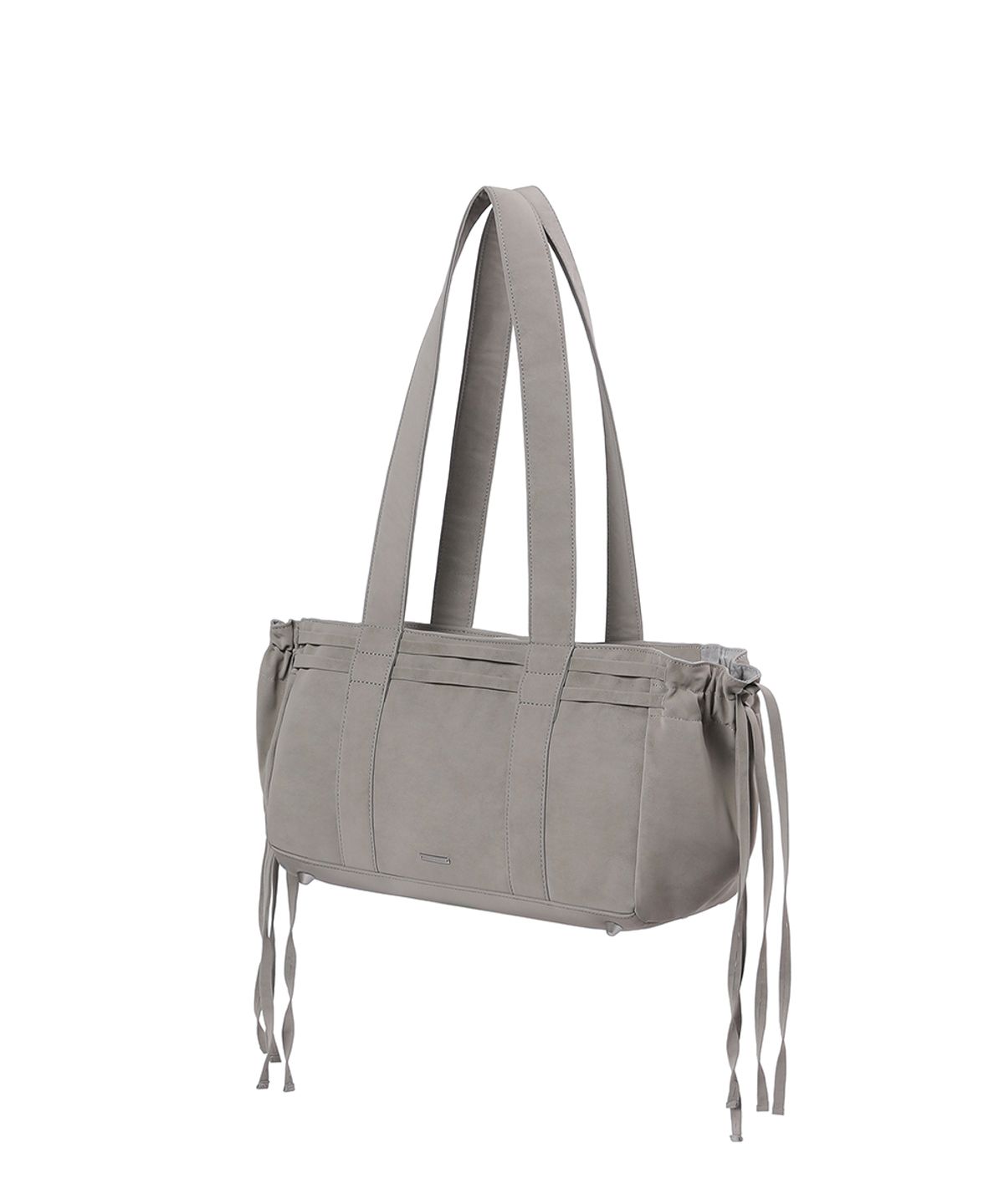 미세키서울(MISEKI SEOUL) [미세키서울X기호] String square shoulder bag GREY