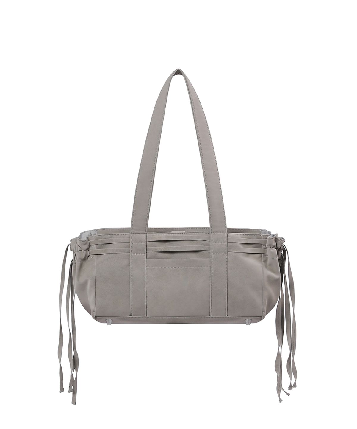 미세키서울(MISEKI SEOUL) [미세키서울X기호] String square shoulder bag GREY