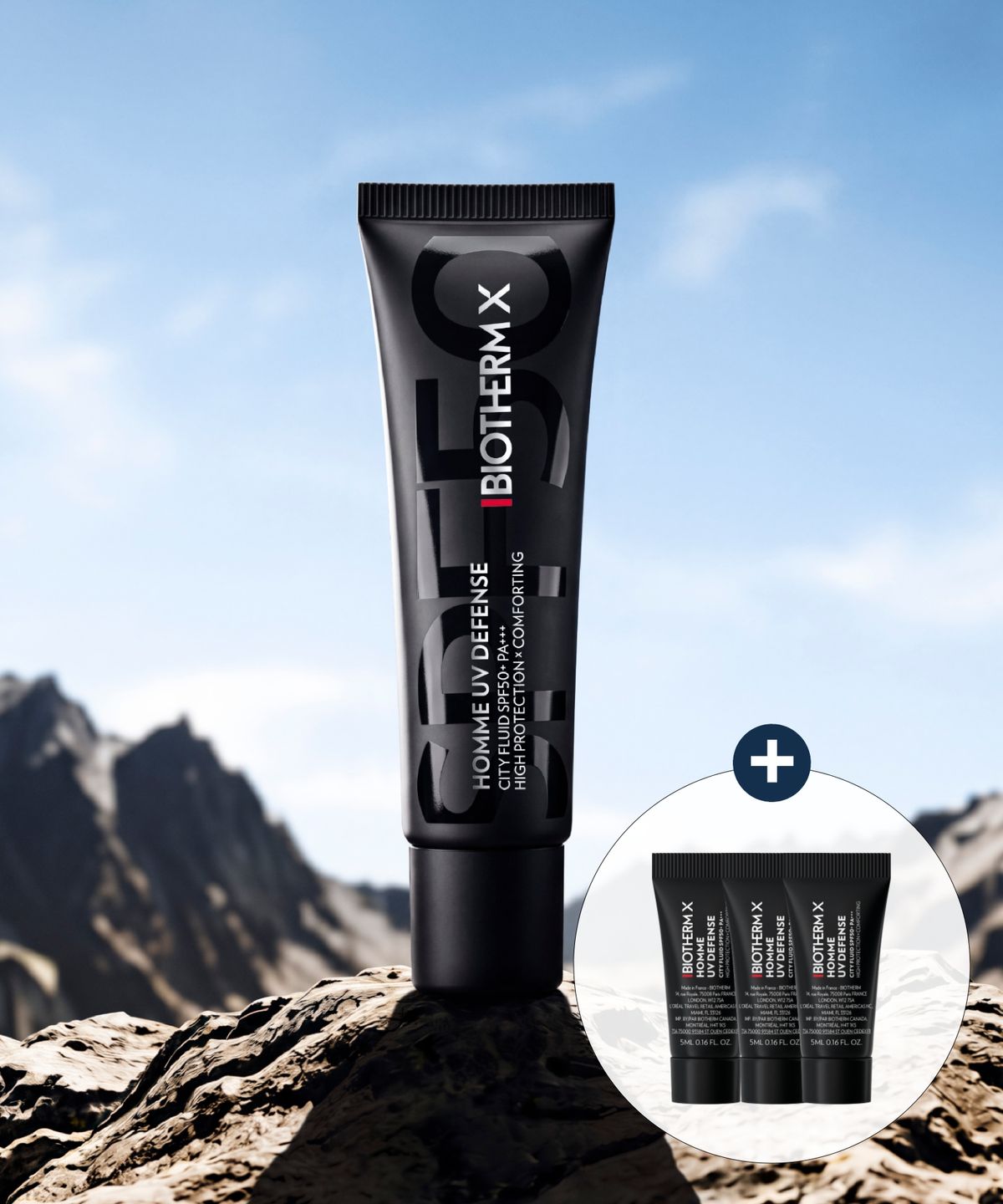 비오템(BIOTHERM) NEW 비오템X UV 30ml 듀오 세트 (+UV 15ml 추가증정)