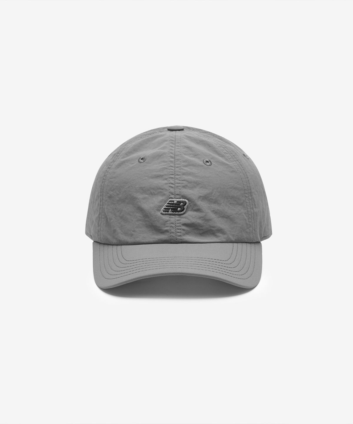 뉴발란스(NEW BALANCE) NBGDGF1104 / 와펜 스몰로고 나일론 볼캡 (CHARCOAL)