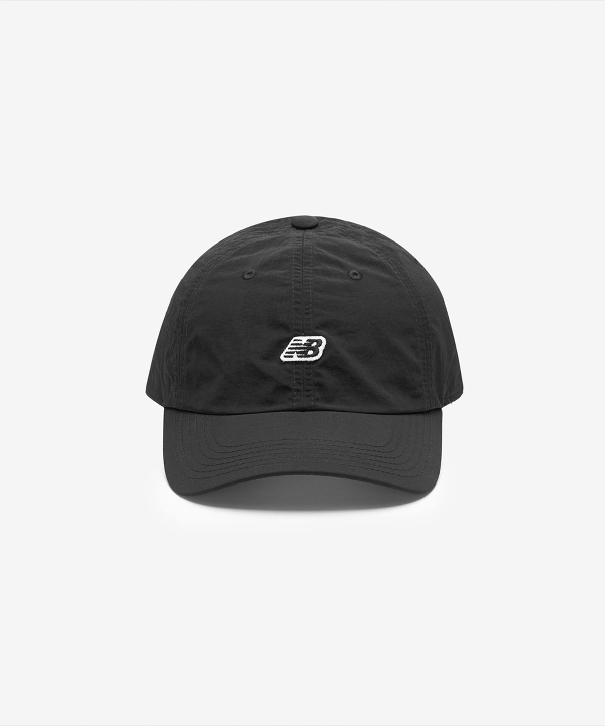 뉴발란스(NEW BALANCE) NBGDGF1104 / 와펜 스몰로고 나일론 볼캡 (BLACK)