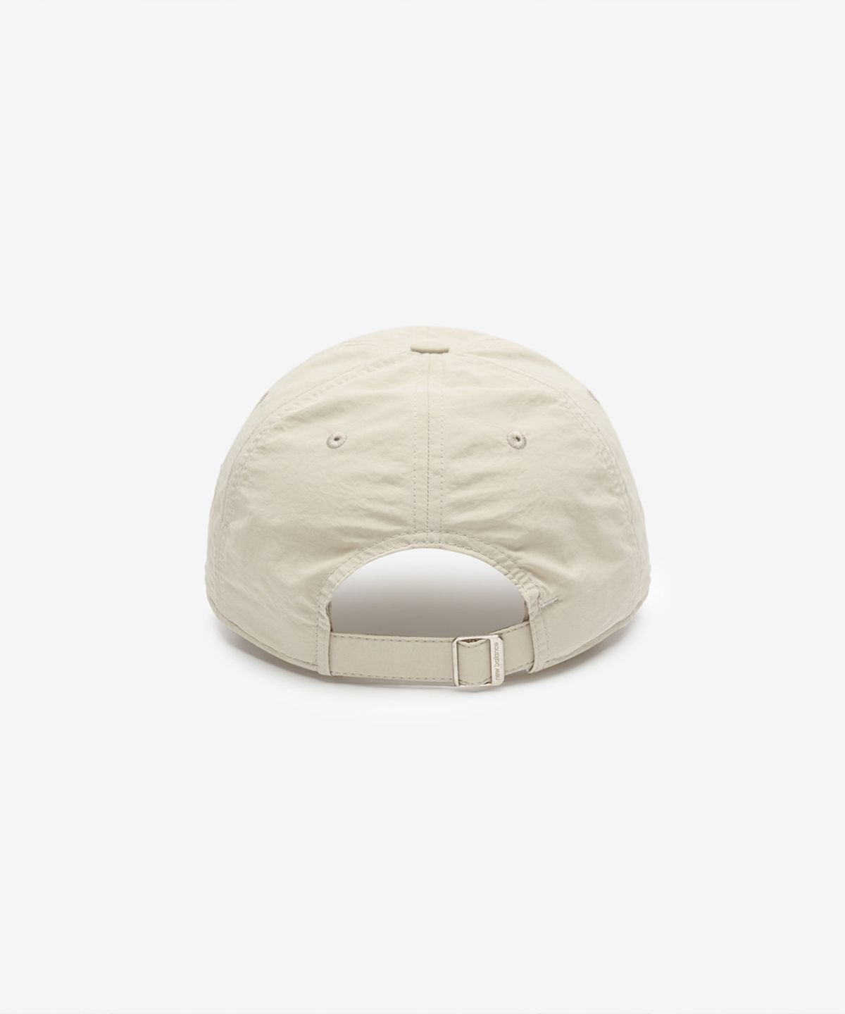 뉴발란스(NEW BALANCE) NBGDGF1104 / 와펜 스몰로고 나일론 볼캡 (CREAM)