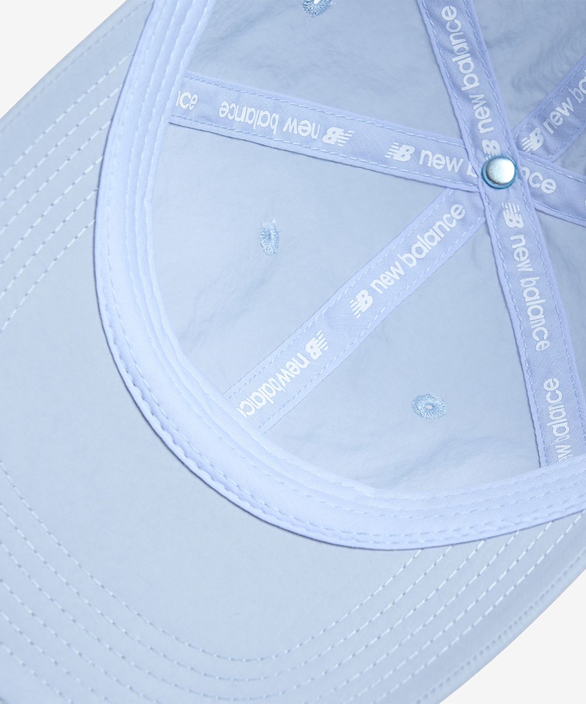 뉴발란스(NEW BALANCE) NBGDGF1104 / 와펜 스몰로고 나일론 볼캡 (L/BLUE)