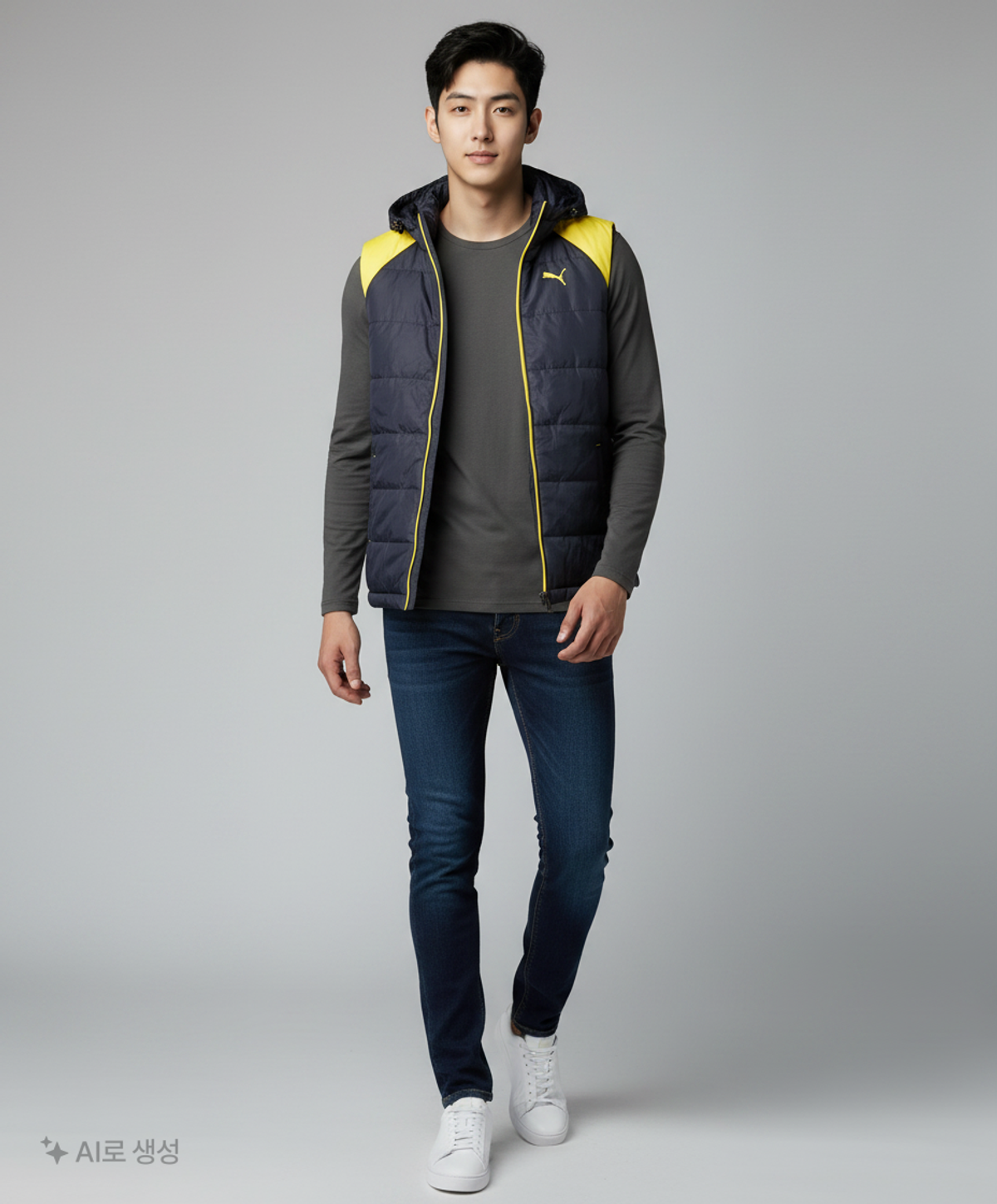 푸마 키즈(PUMA KIDS) 패딩 베스트 160