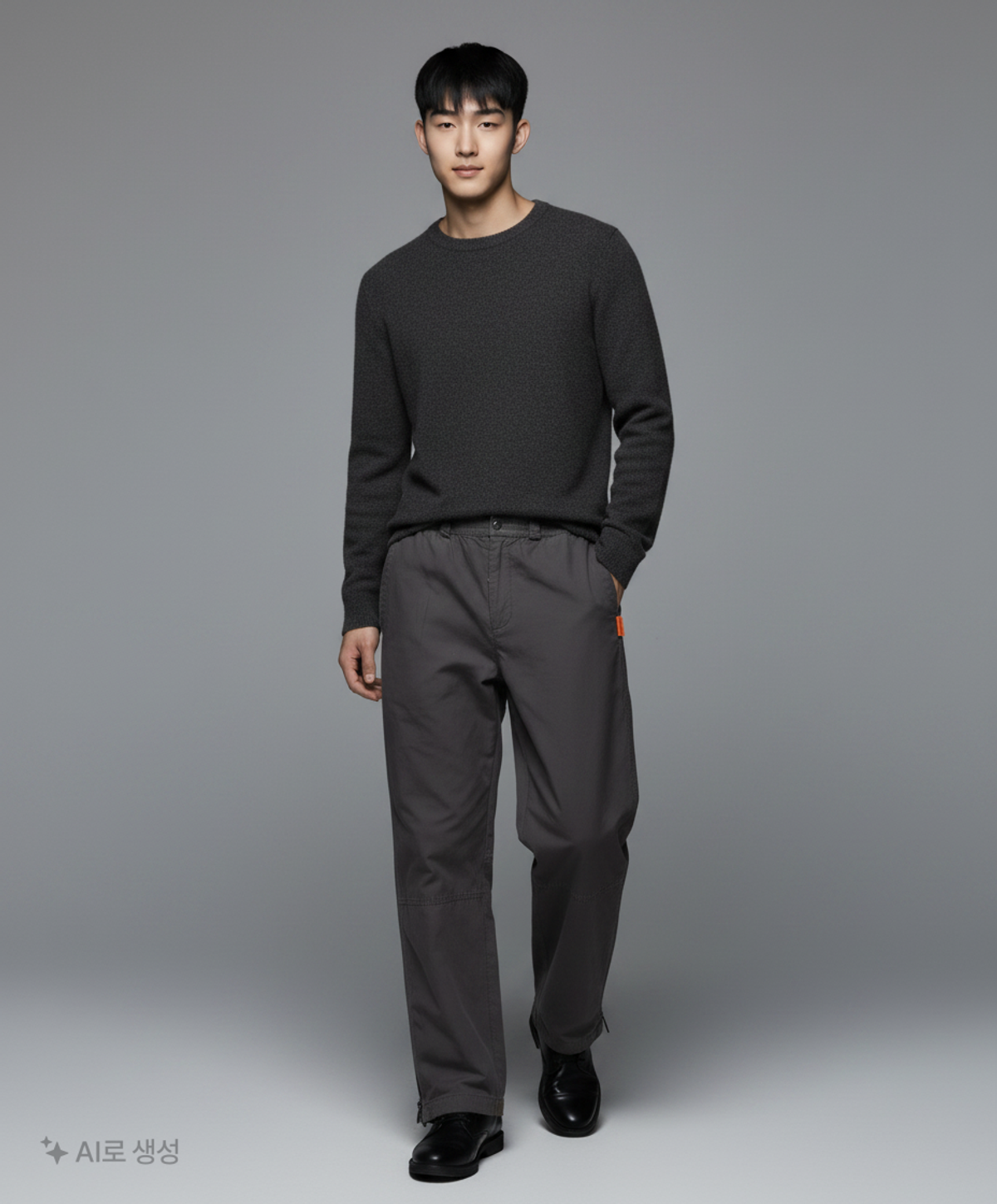 디스이즈네버댓(THISISNEVERTHAT) Side Zip Pant Charcoal L