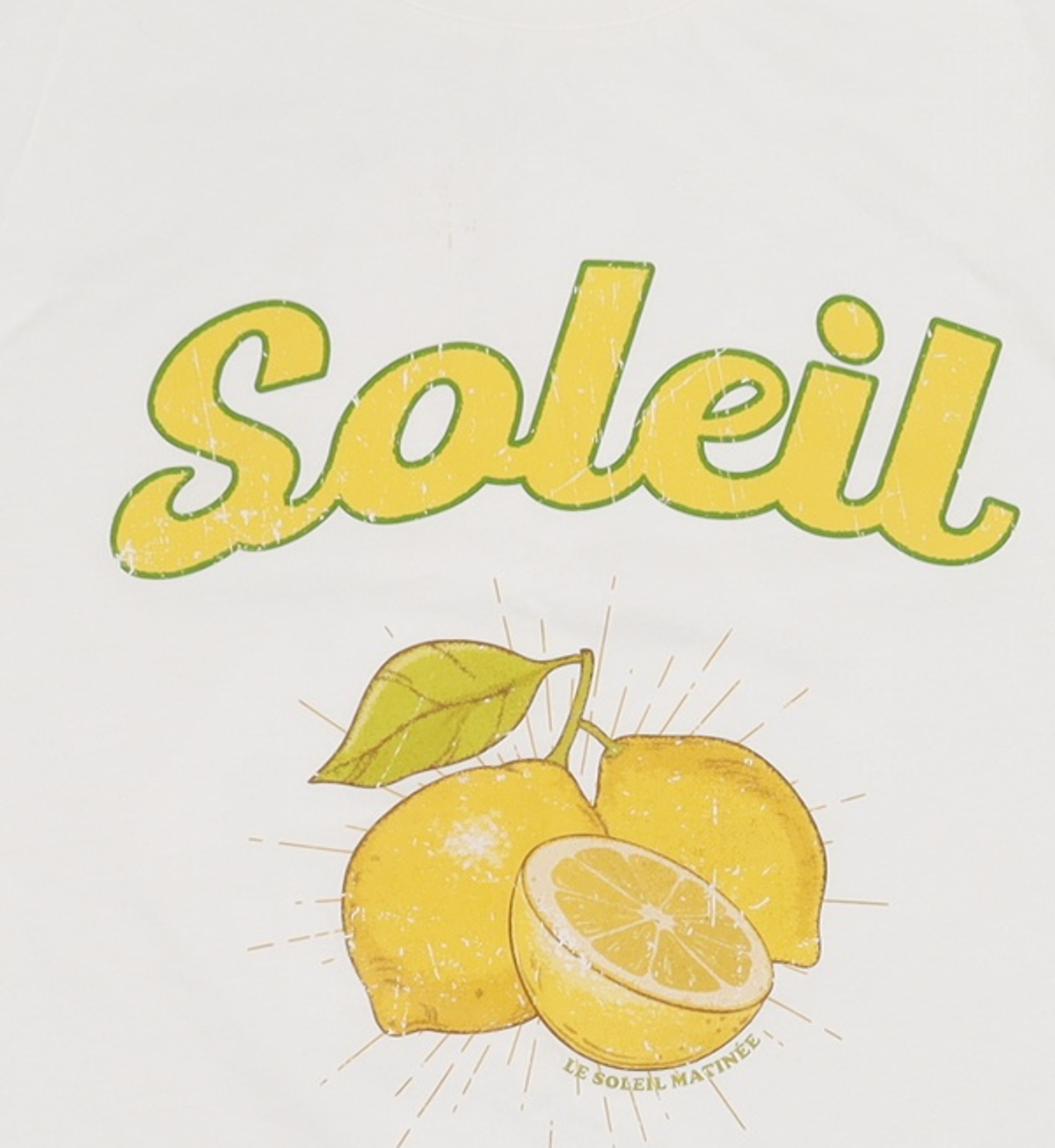 르쏠레일마띠네(LE SOLEIL MATINEE) 반소매 티셔츠 FREE