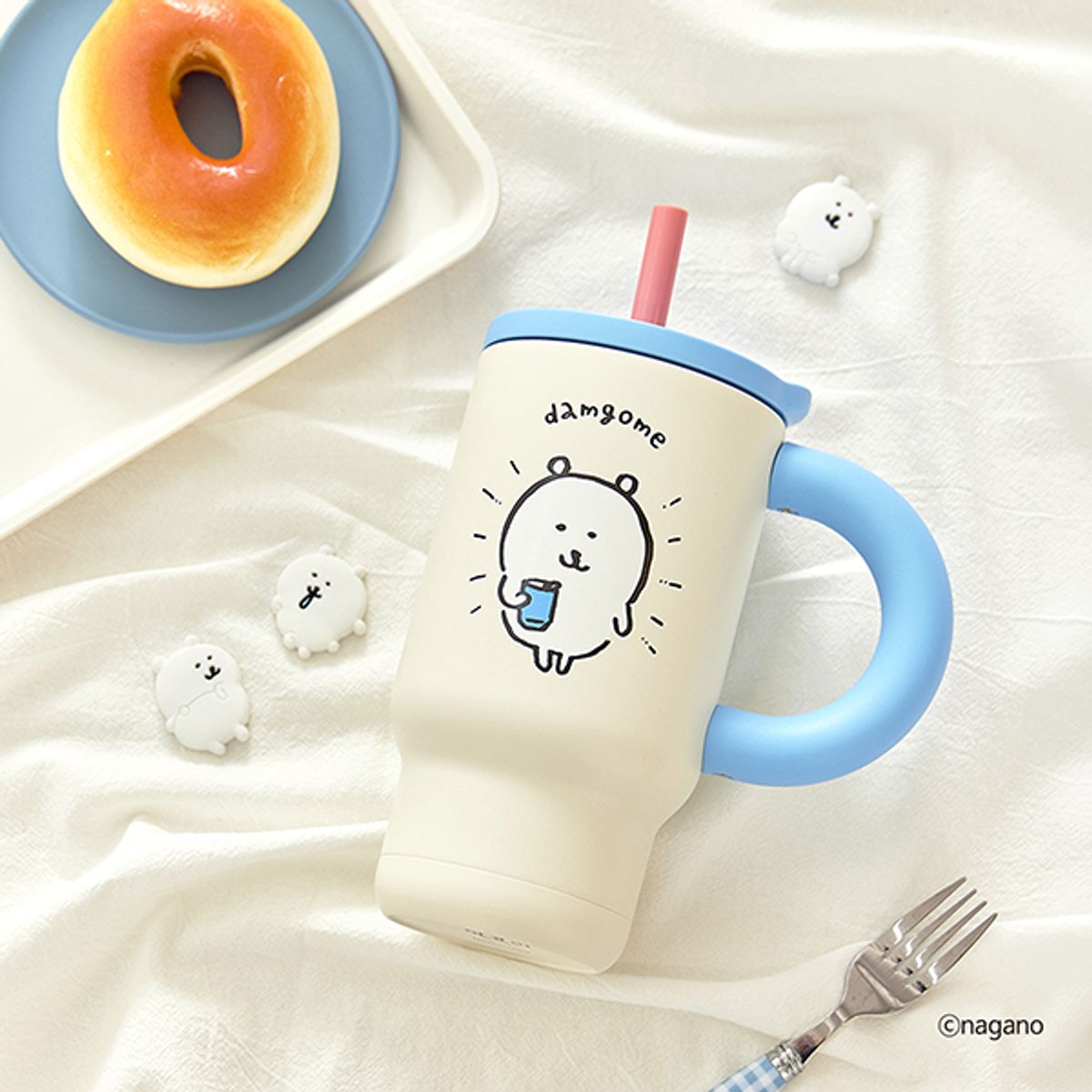 캐샵(KESHOP) 담곰이 마그넷 데코 텀블러