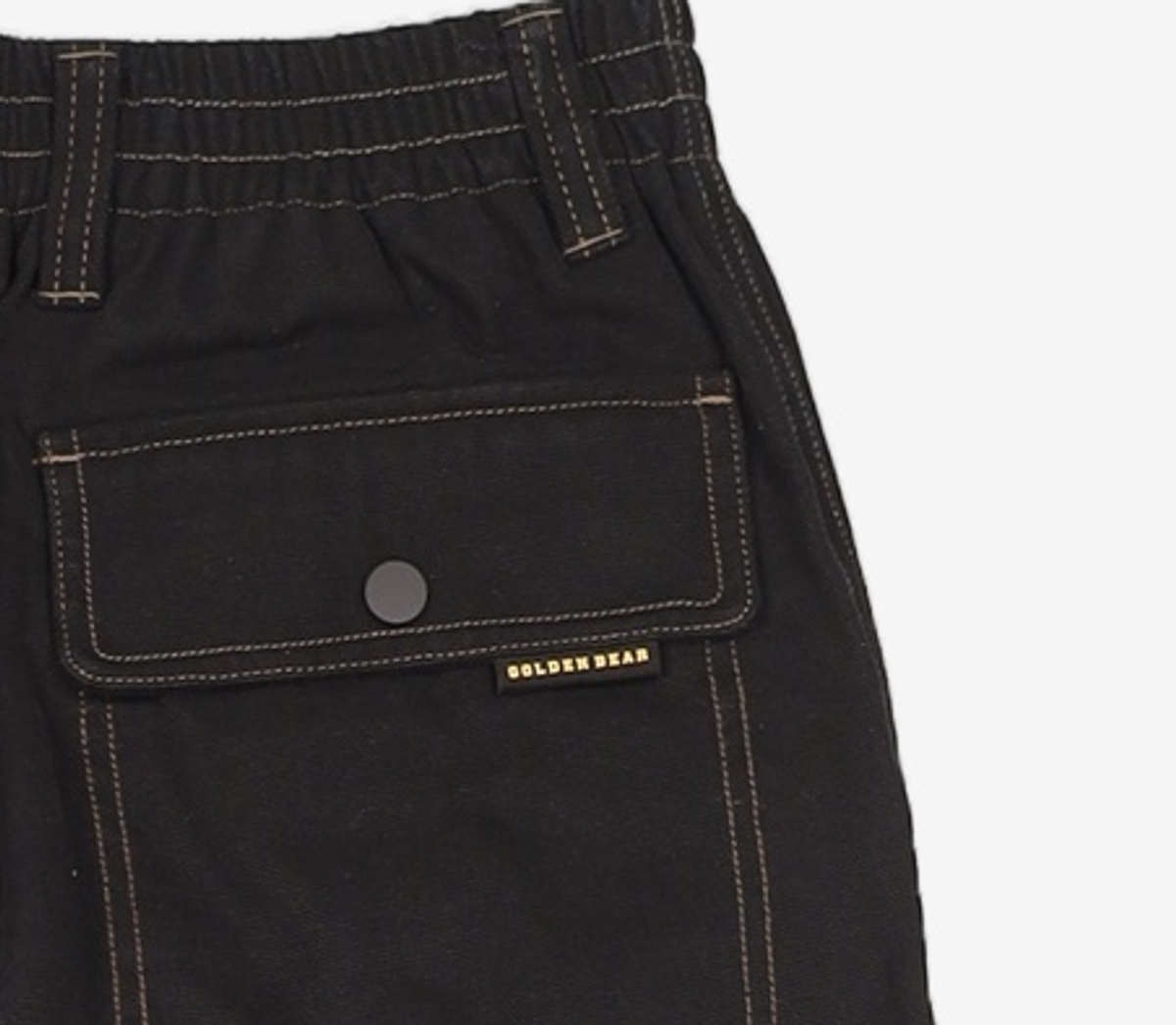 골든베어(GOLDEN BEAR) (MEN) 6 Pocket Straight Pants(Black)_G4PAW24735BKX S