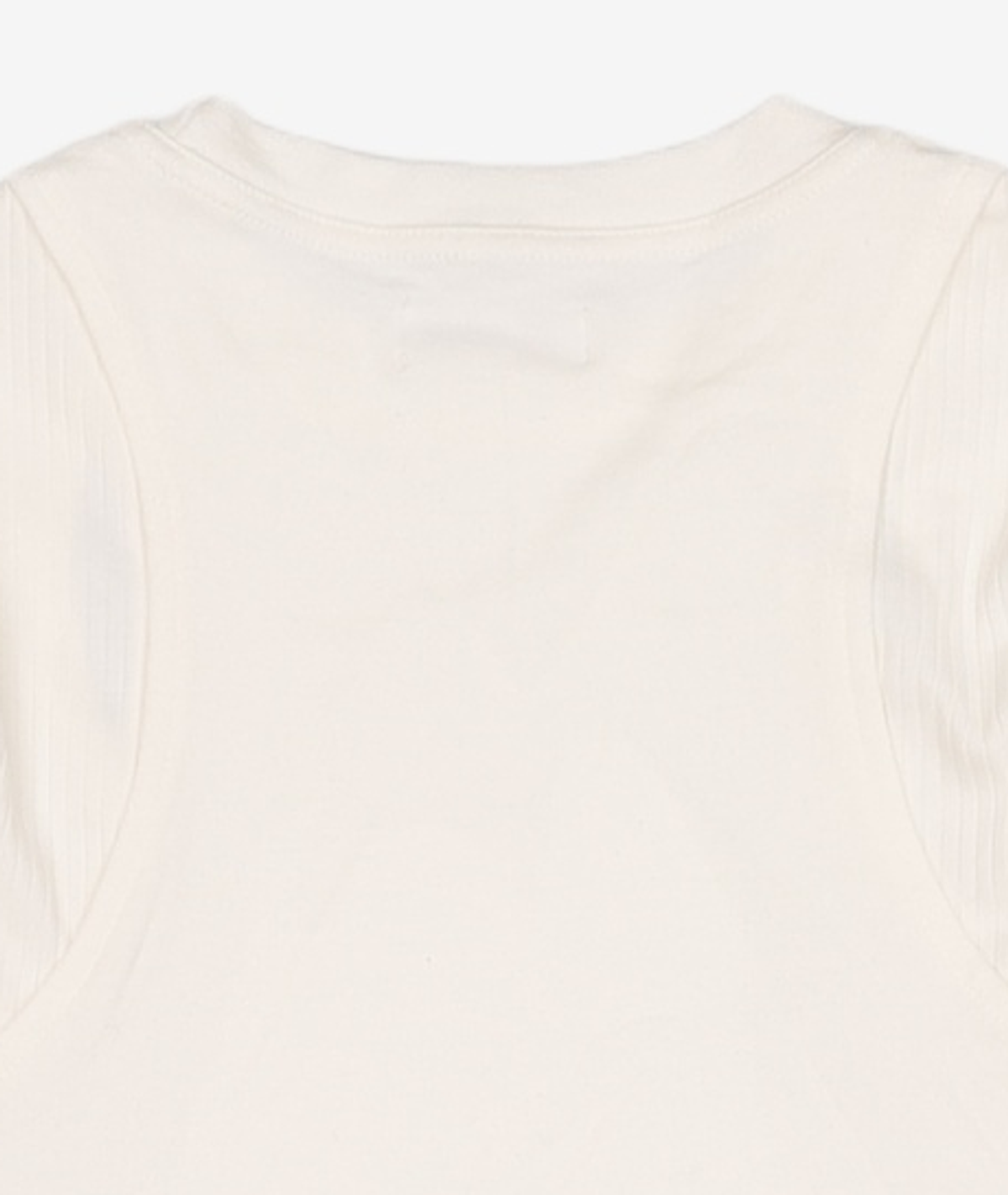 네이비 카운티(NAVY COUNTY) Slim Cut-out Top [Ecru] FREE