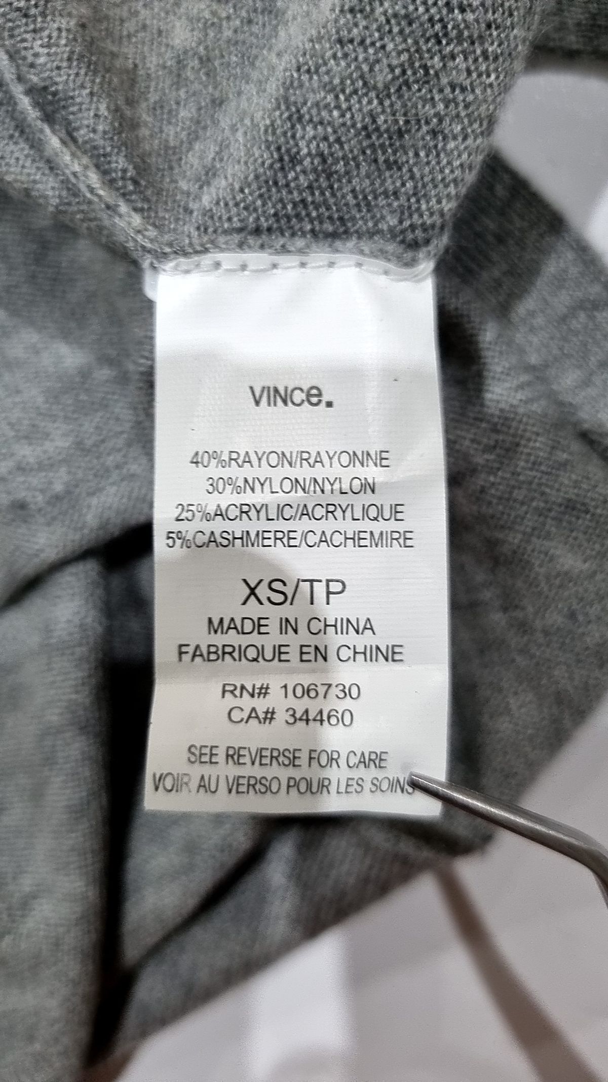 빈스(VINCE) 카디건 XS