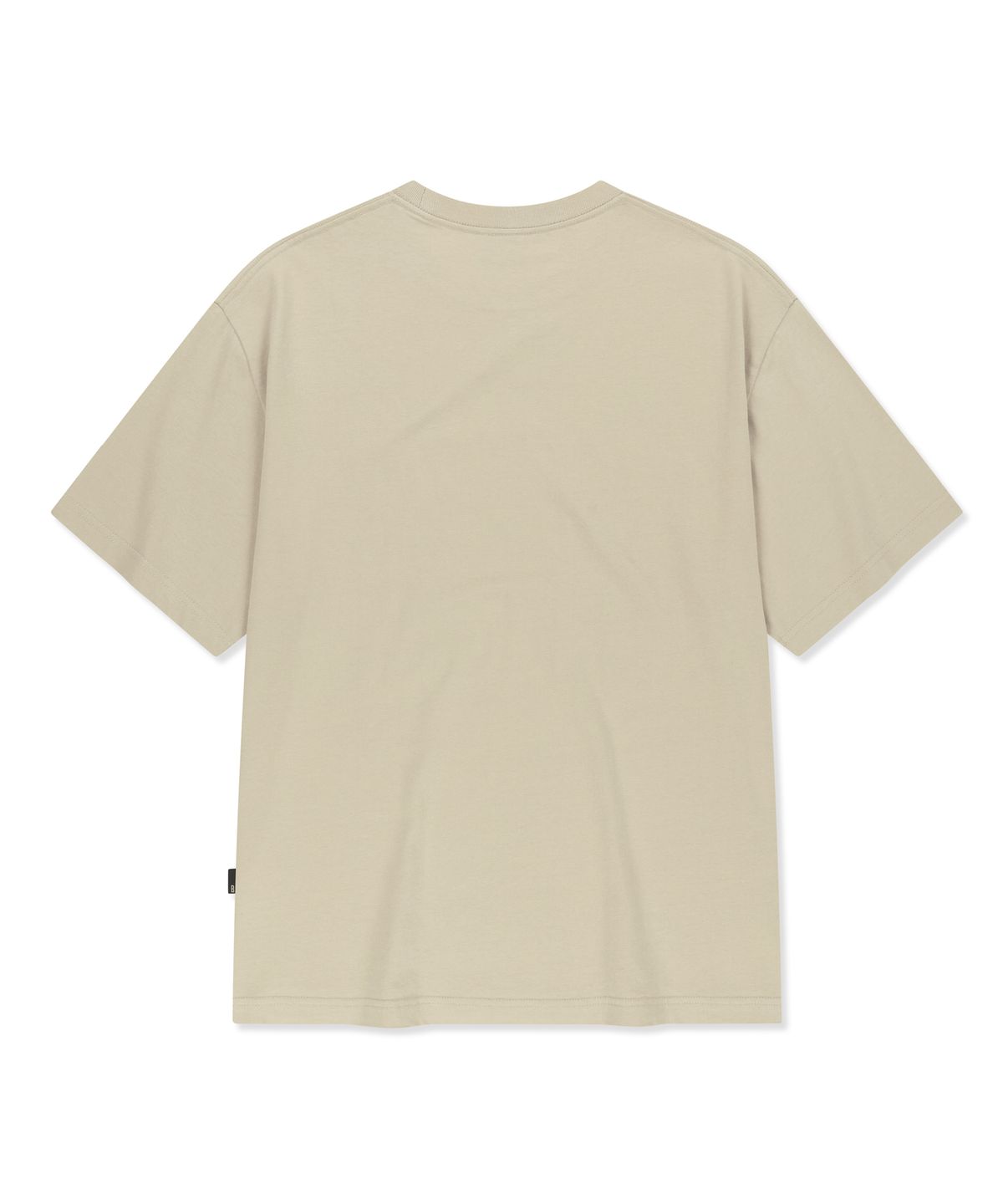 브라운브레스(BROWNBREATH) MOTO ARCH TEE - BEIGE