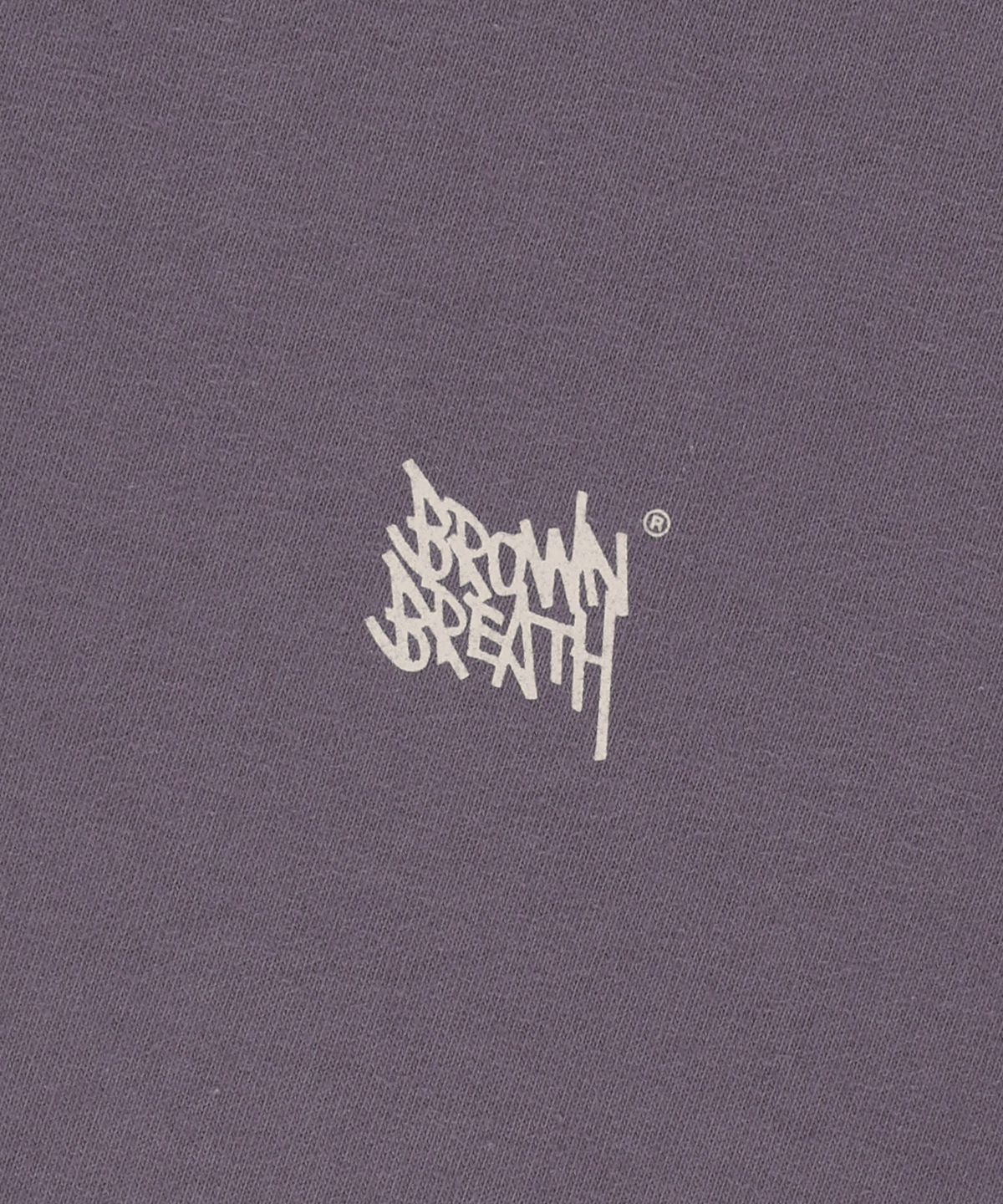 브라운브레스(BROWNBREATH) BB HERITAGE EAGLE TAG TEE - PURPLE
