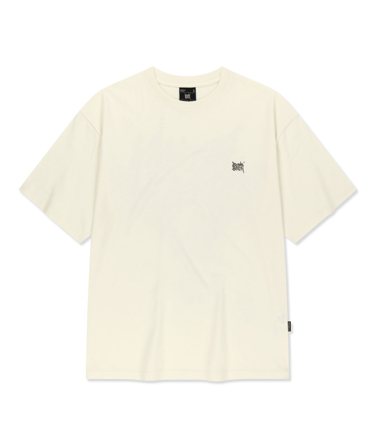 브라운브레스(BROWNBREATH) BB HERITAGE EAGLE TAG TEE - CREAM