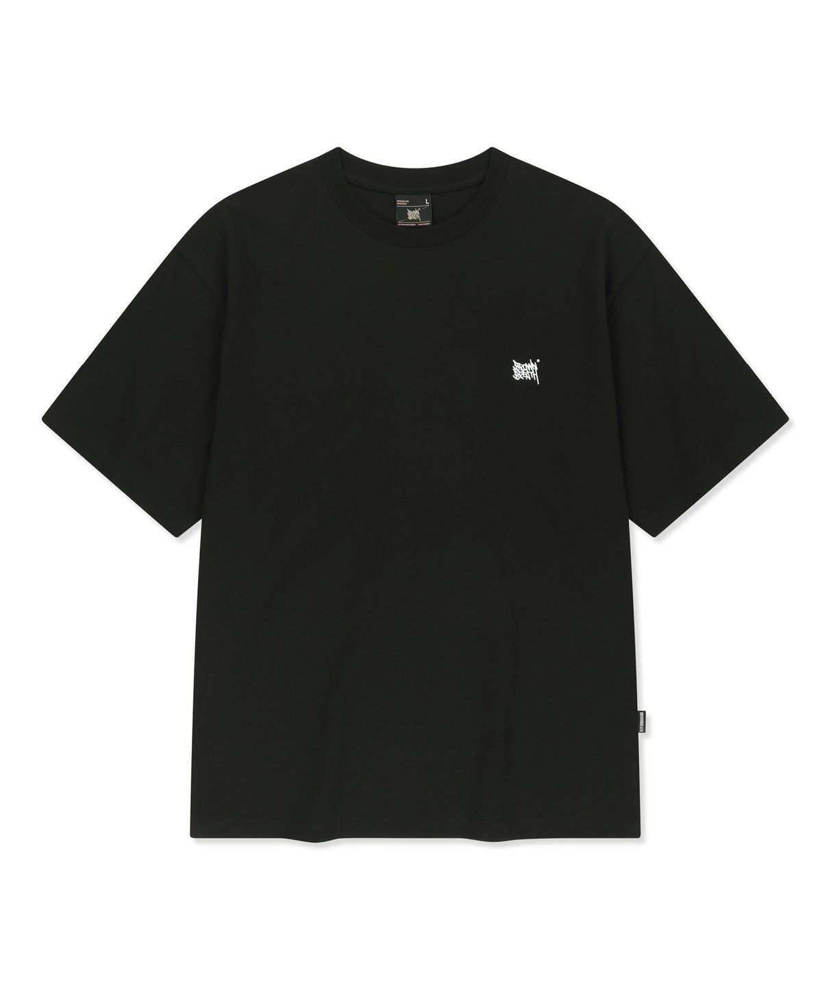 브라운브레스(BROWNBREATH) BB HERITAGE EAGLE TAG TEE - BLACK
