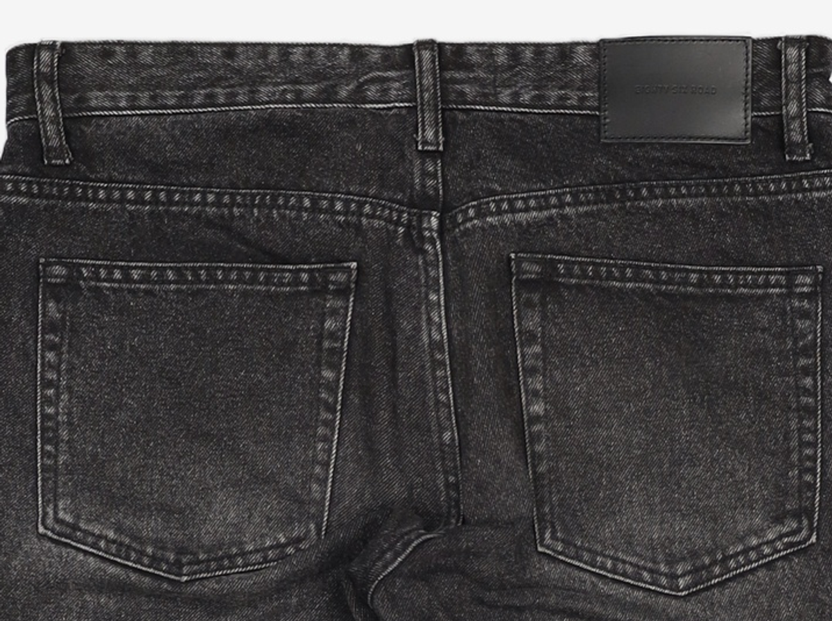 86로드(86ROAD) BLACK NORMAL CHIP / CROP TAPERED 30