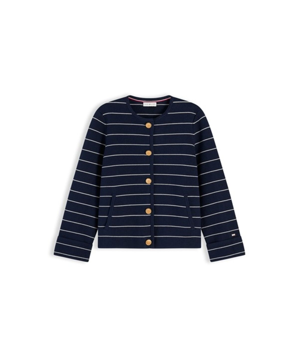 타미힐피거(TOMMY HILFIGER) 골드 버튼 가디건