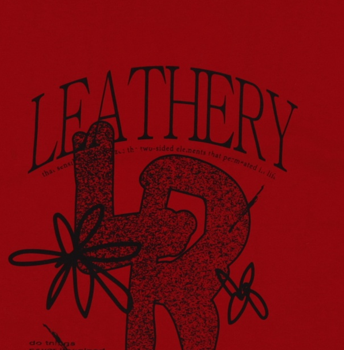 레더리(LEATHERY) 반소매 티셔츠 S