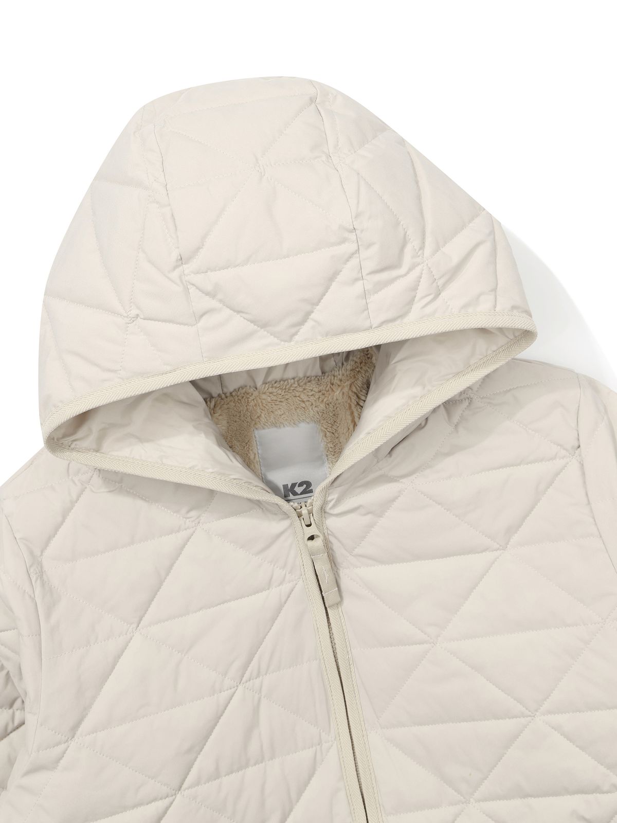 케이투(K2) BOOST_디아망떼 후디 자켓 W_Light Beige