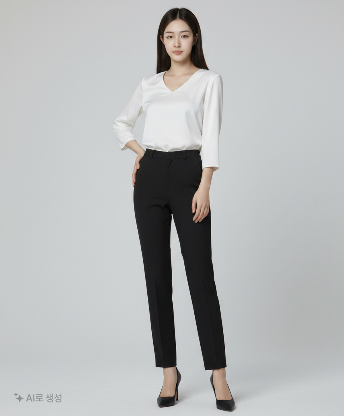 미쏘(MIXXO) 슈트 팬츠/슬랙스 26