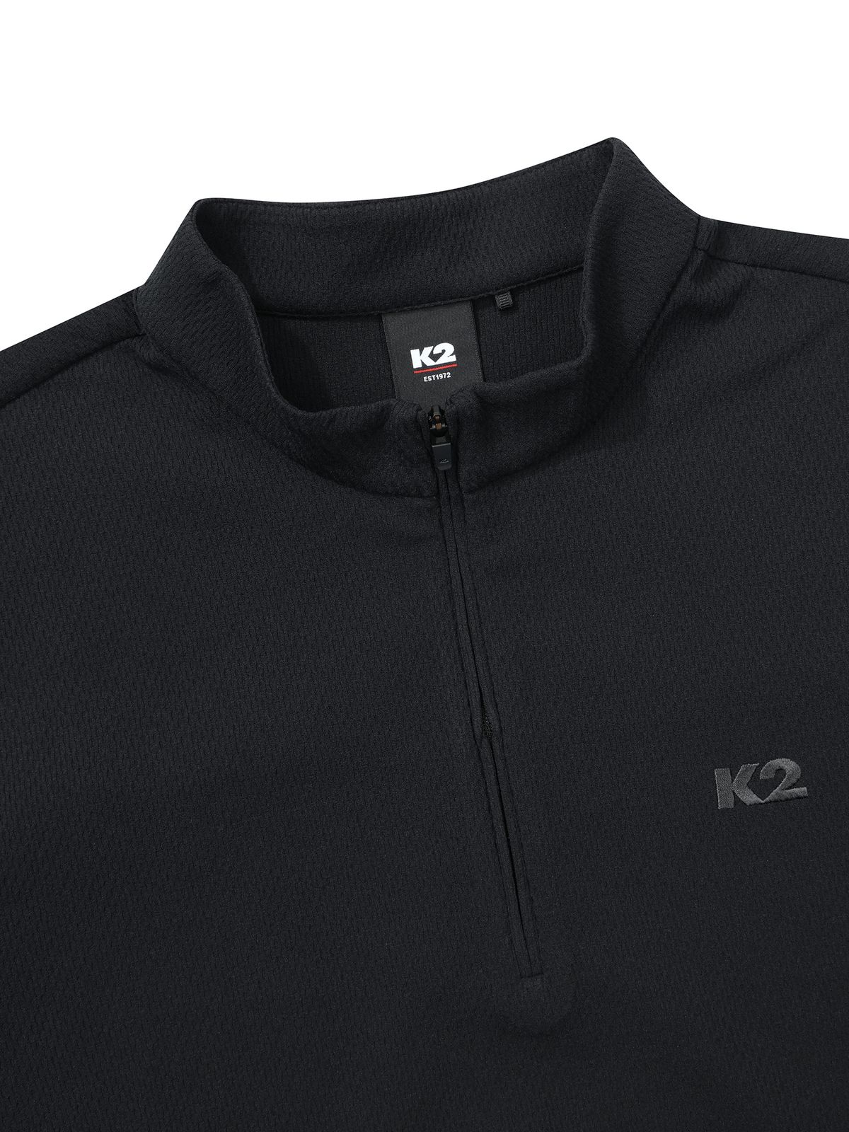 케이투(K2) BOOST_와플 조직 긴팔 집업_Black