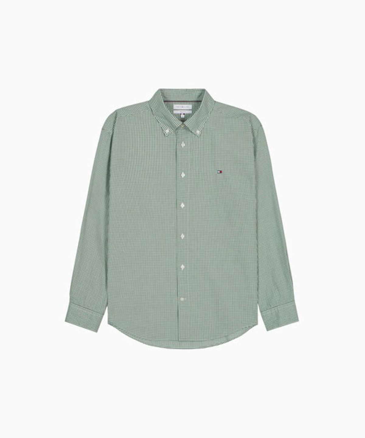 타미힐피거(TOMMY HILFIGER) [Regular fit] 이지 케어 마이크로 깅엄 셔츠