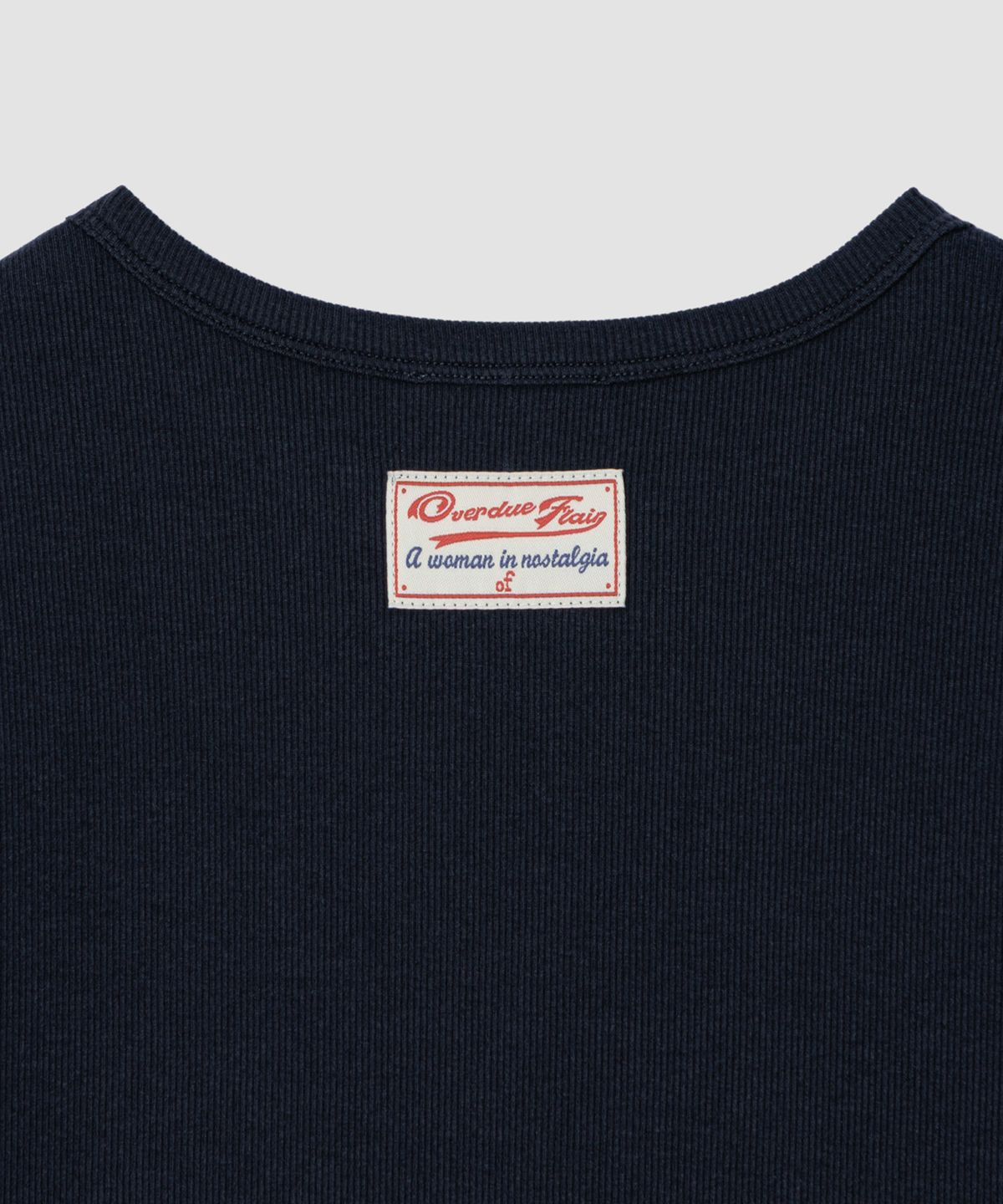 오버듀플레어(OVERDUEFLAIR) RETRO ARTWORK T-SHIRT_NAVY