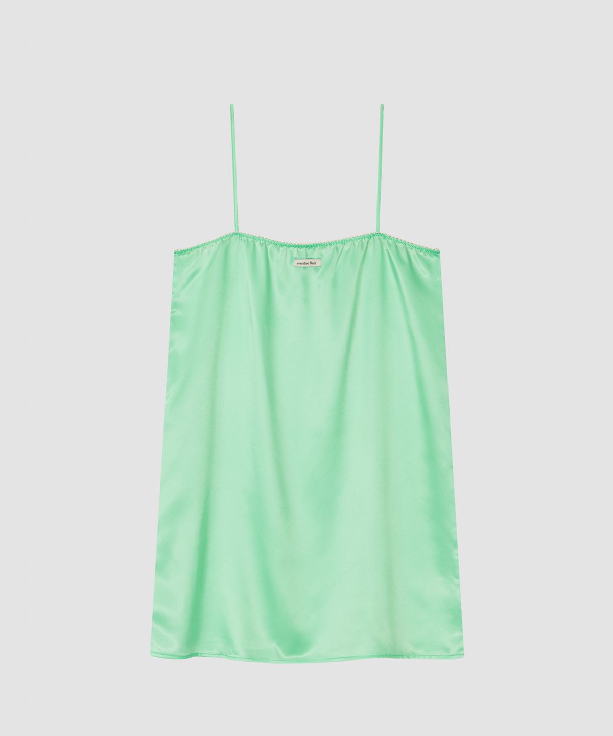 오버듀플레어(OVERDUEFLAIR) SATIN LACE OPS_MINT
