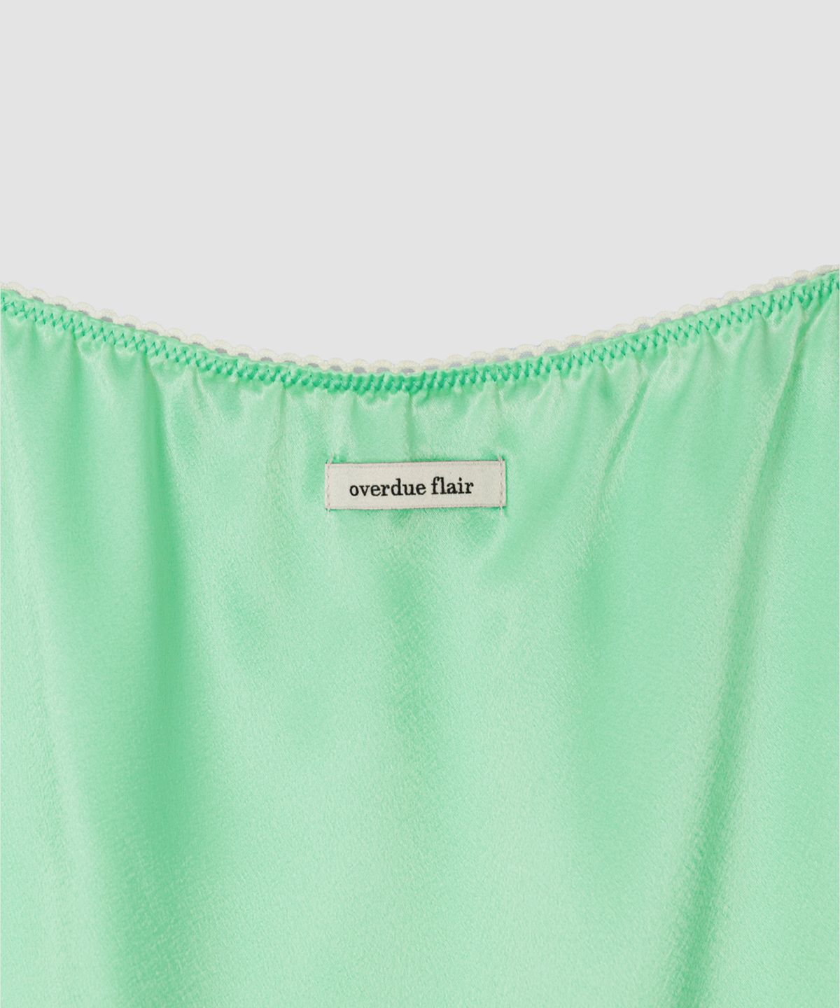 오버듀플레어(OVERDUEFLAIR) SATIN LACE OPS_MINT