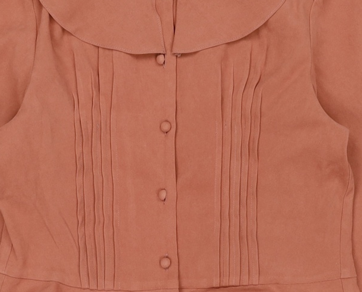 미쏘(MIXXO) 러플 카라 블라우스 MIWBLAV38G M
