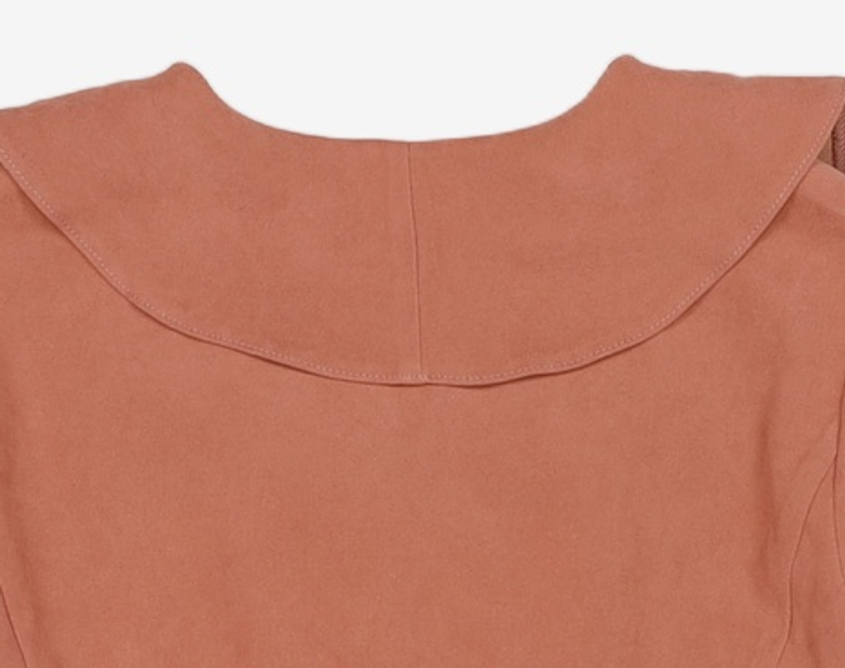 미쏘(MIXXO) 러플 카라 블라우스 MIWBLAV38G M