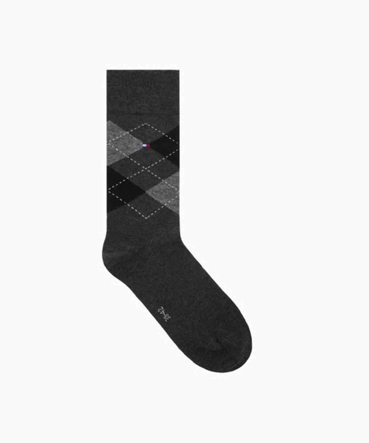 타미힐피거(TOMMY HILFIGER) 맨 체크 삭스 2P