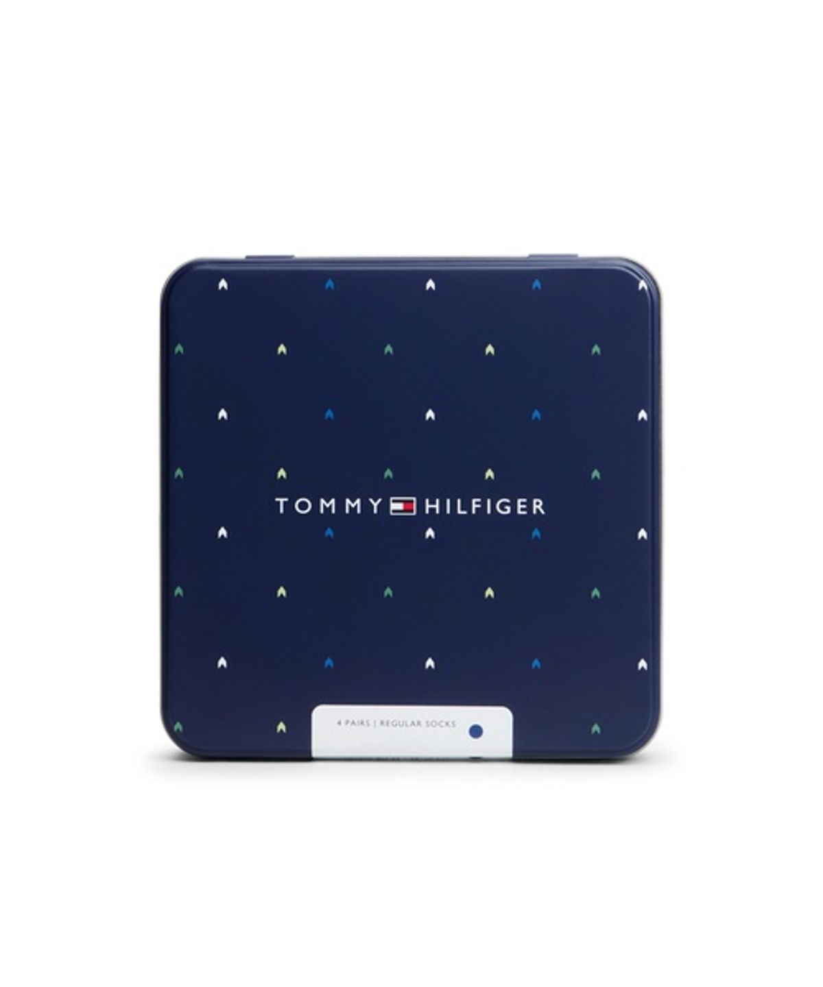 타미힐피거(TOMMY HILFIGER) [기프트 박스] 마이크로 패턴 스트라이프 삭스 4P
