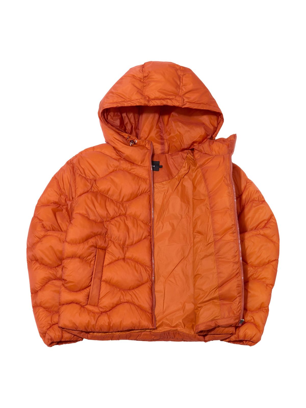 와이드앵글(WIDEANGLE) TO 에센셜 웨이브 경량 패딩 자켓 L_Burnt Orange