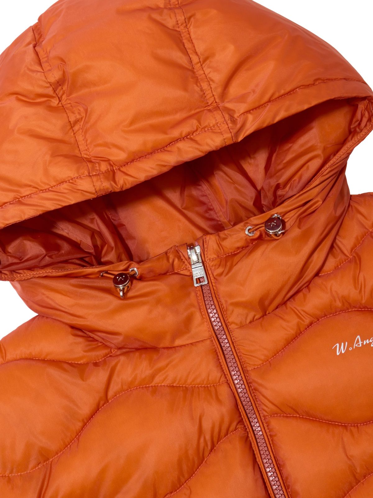 와이드앵글(WIDEANGLE) TO 에센셜 웨이브 경량 패딩 자켓 L_Burnt Orange